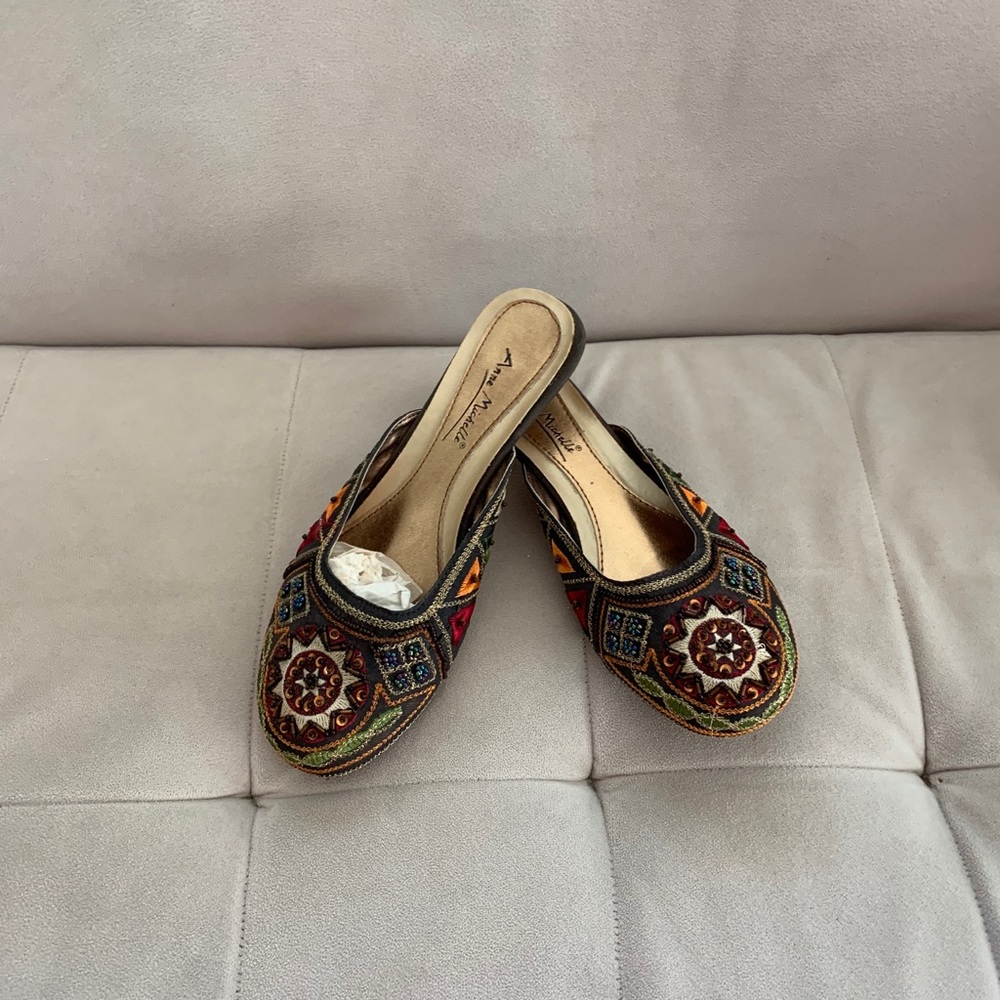 Slip On Mini Heels
